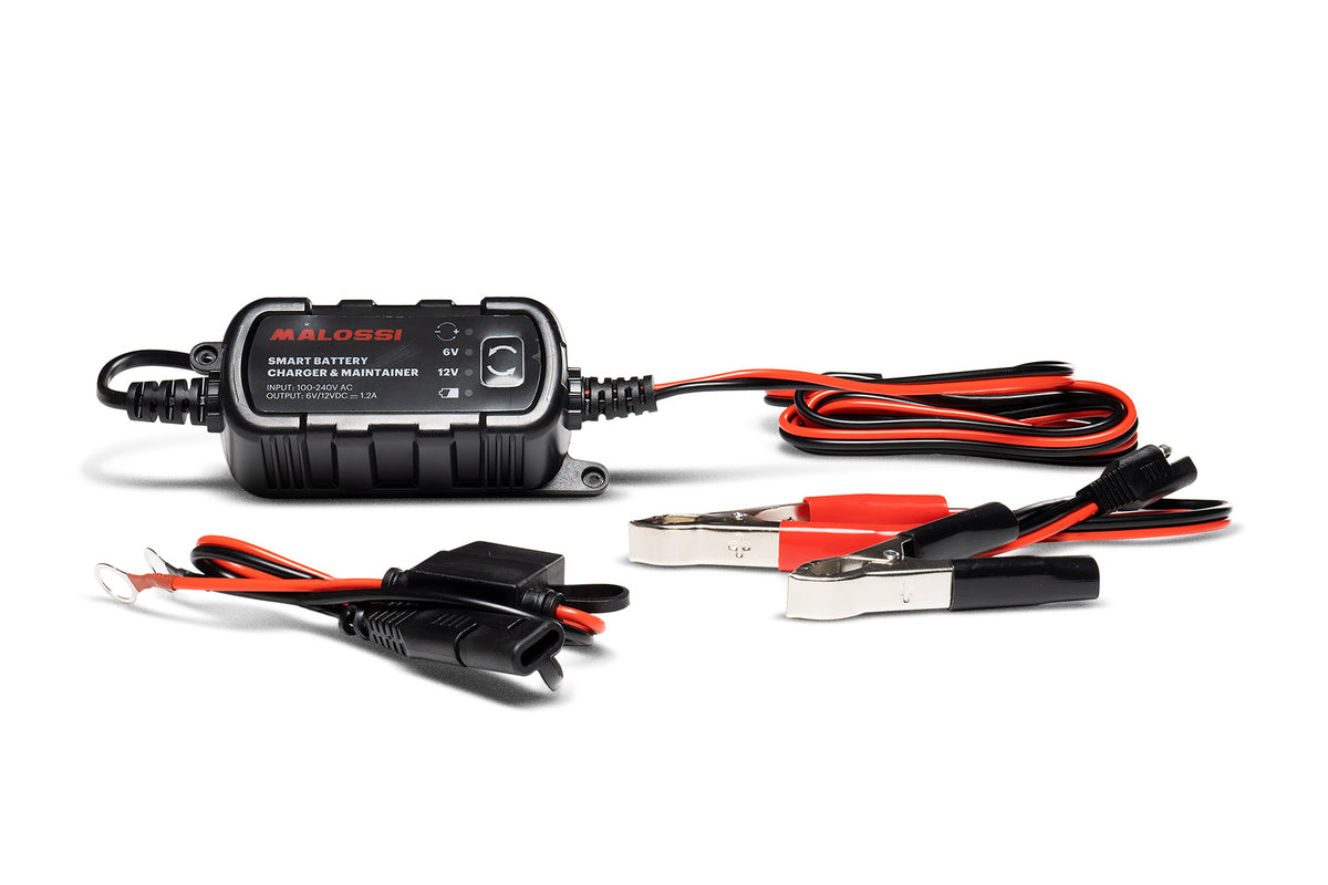 Malossi Caricabatterie Smart Battery Charge & Mantainer per Batterie (4419240)