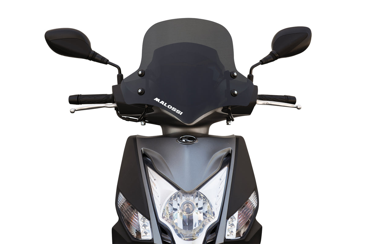 Malossi Dark Smoke Sport Windshield for Kymco Agility (4517875)