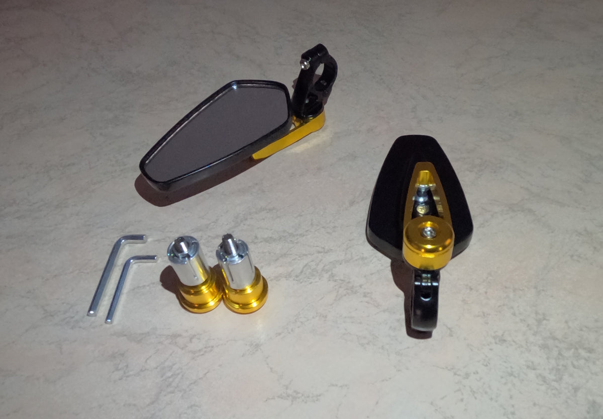 Specchietti Retrovisori⚫🔵🟠 per Scooter🛵 e Moto🏍️ Universali
